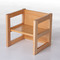 Detská drevená stolička - kresielko, Montessori nábytok Dorotka
