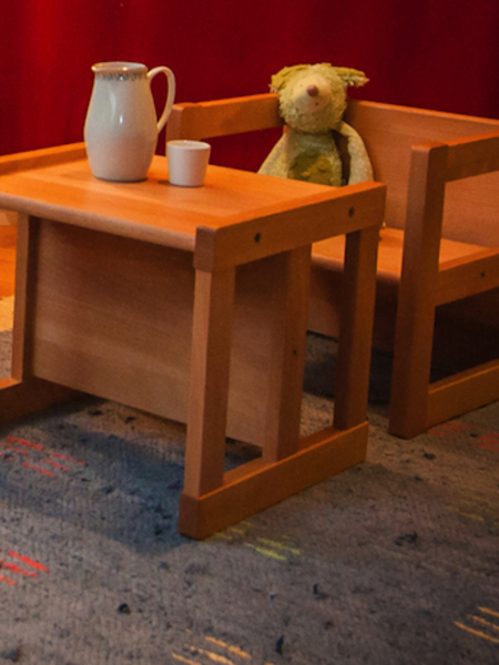 Detské stoličky Dorotka ako stolovanie pre bábiky