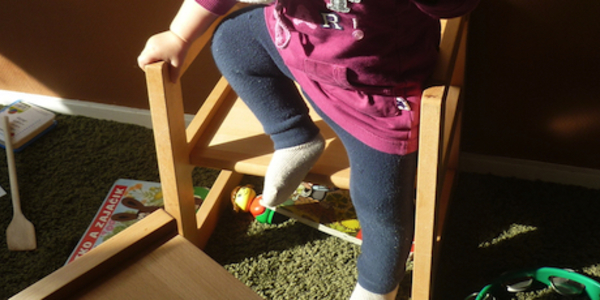 Detská stolička Dorotka podporuje učenie malých detí