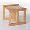 Detská drevená stolička - stolček, Montessori nábytok Dorotka
