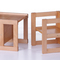 Detský drevený stolík a stolička pre deti od 1 roku, montessori nábytok Dorotka